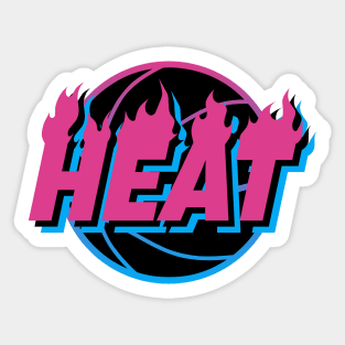 Miami heat logo pink sales